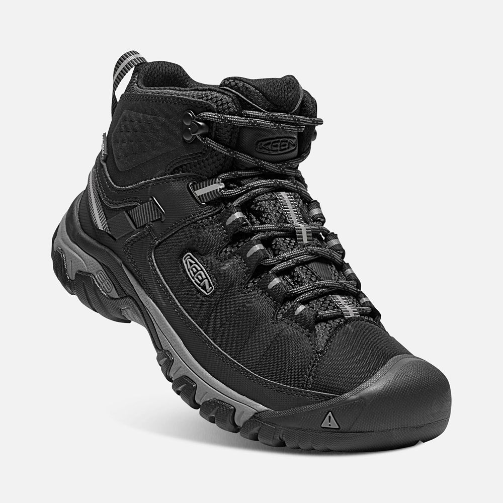 Bottes de Randonnée Keen Homme Noir | Targhee Exp Waterproof Mid | CBIRL-1248